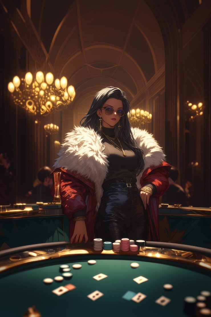 Live baccarat table on nafastogel with dealer and real-time card dealing